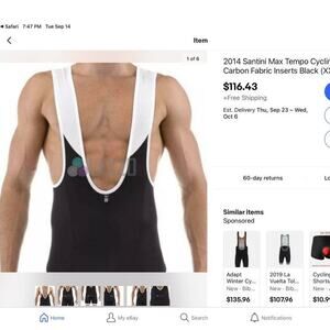 EUC Lēon Bib Mens Bike Shorts with Comfort Padding Size Mens Small